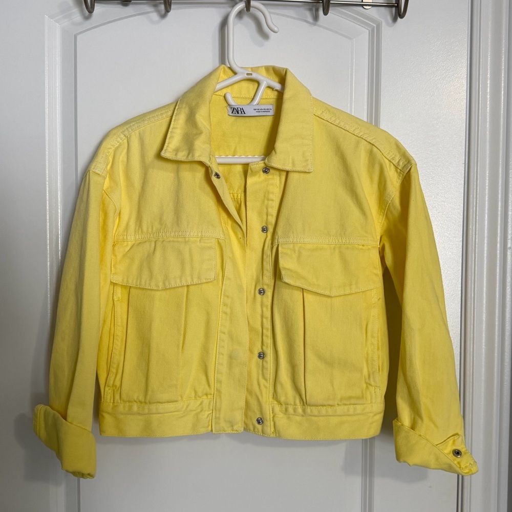 Zara Sunny Yellow Jacket